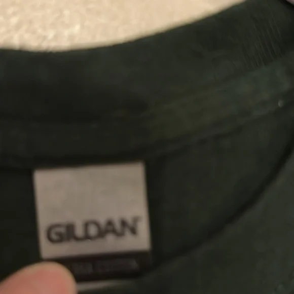 EUC Gildan Black T-Shirt with Retro Diner Graphic - Picture 4 of 4